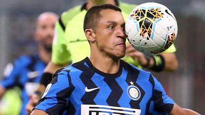 Inter Milan's Alexis Sanchez. EPA