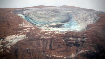 An ice collapse at the biggest glacier in the Italian Alps has killed at least six people. AFP