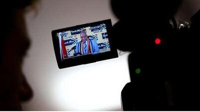 The South African president Jacob Zuma yesterday addresses a FIFA World Cup press conference in Pretoria. Etisalat and du have launched World Cup packages to attract subscribers.