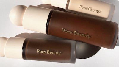 Selena Gomez, Rare Beauty: Gomez launched her beauty brand in September 2020, releasing a range of inclusive foundations and concealers, along with eyeshadow palettes, liners and sprays. One per cent of all sales go towards the Rare Impact Fund, raising money for mental health services. Instagram