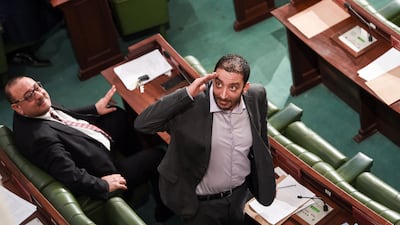 Yassine Ayari is said to be refusing food at Mornaguia prison where he is serving a two-month sentence. AFP