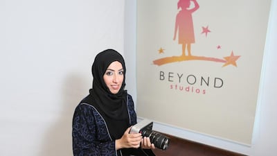 Emirati filmmaker Nahla Al Fahad. Sarah Dea / The National