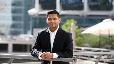 Archit Hari, FabriQate’s managing director for the Middle East and North Africa, says many retailers in the UAE are not quite ready to wholeheartedly embrace mobile technologies. Pawan Singh / The National