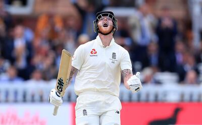 Ben Stokes scored his first Test century in two years at Lord's. Press Association