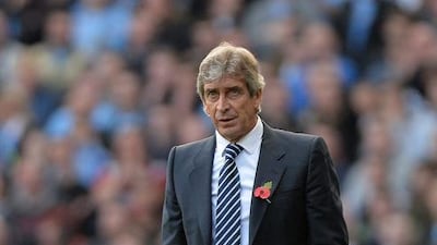 Man City manager Manuel Pellegrini said Tuesday night’s tilt against CSKA Moscow is important but ‘it is not a death match’. Peter Powell / EPA