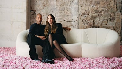 DJ and fashion designer Heron Preston and his co-designer Sabrina Albarello have created perfumes for Henry Jacques. Photo: Henry Jacques
