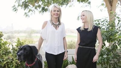 Karalynn, left, and her sister Sheryl Thompson are the co-founders of The Animal Agency. Sarah Dea / The National