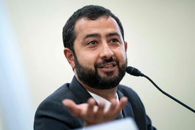 Syrian Emergency Task Force executive irector Mouaz Moustafa. Getty Images / AFP