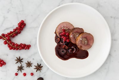 NYE menu at Sean Connolly at Dubai Opera