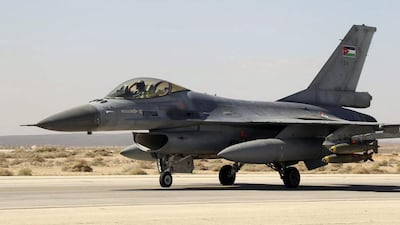 Jordanian air power has been instrumental in military operations against ISIL as part of the coalition of states fighting extremism in the Middle East. Petra News Agency / Reuters