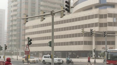 The hazy conditions will persist on Saturday.