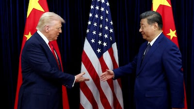 President Trump and President Xi met at a historic summit in Beijing in May. Reuters
