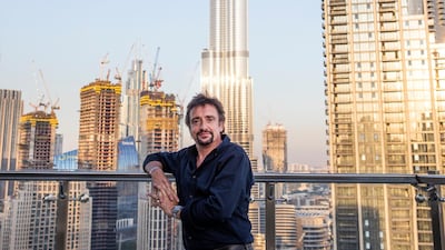 Hammond at the Taj Hotel.