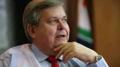 Jorn Hinge, the president and chief executive officer of United Arab Shipping Co.