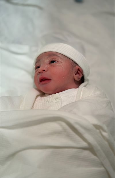 This baby boy was born to Hima Thomas Mathew at NMC Specialty Hospital, Al Nahda, Dubai. Photo: Handout