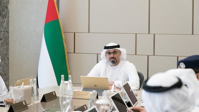 Sheikh Khalid bin Mohamed, chairman of Abu Dhabi Executive Committee, has been appointed chairman of Abu Dhabi Executive Office . Courtesy Abu Dhabi Government Media Office