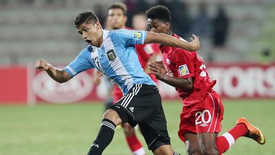 Argentina were just too good for Canada on Friday night. Ali Haider / EPA