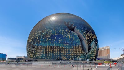 The Sphere in Las Vegas opened in 2023. Alamy