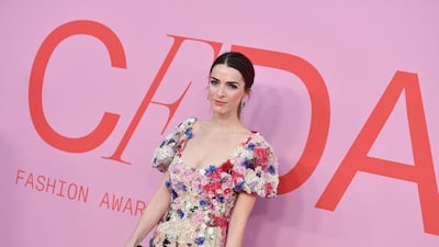 Bee Shaffer, Anna Wintour's daughter, arrives for the 2019 CFDA fashion awards at the Brooklyn Museum in New York City on June 3, 2019. AFP