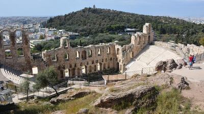 The Odeon of Herodes Atticus, Athens. Rosemary Behan