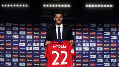 Alvaro Morata joined Atletico Madrid on a loan deal from Chelsea after not tasting much success in English football. Sergio Perez / Reuters