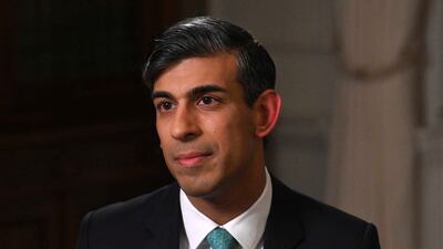 Britain's Prime Minister, Rishi Sunak. BBC / AFP