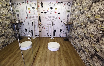 Dubai, April 23, 2018: The Custom Shop NYC truck in Dubai. Satish Kumar for the National