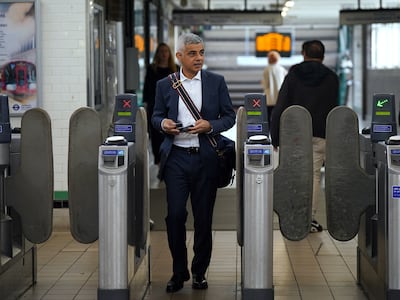 London Mayor Sadiq Khan says the proposed scrapping of the Travelcard has been forced by financial pressures. PA