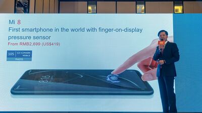 Lei Jun, chairman and CEO of Xiaomi. The firm has regained a chunk of its market value. Bloomberg