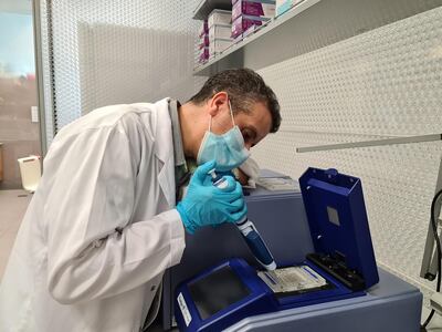 Youssef Idaghdour believes saliva screening could improve detection rates for Covid-19. Courtesy: NYUAD