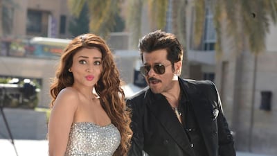 Ankita Srivastava and Anil Kapoor star in Welcome Back. Courtesy Eros International
