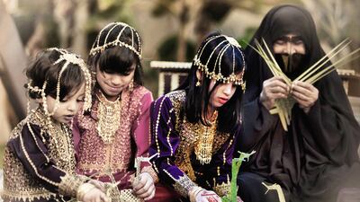 A photograph from the exhibition UAE – Contrast of Time. Courtesy Art Couture