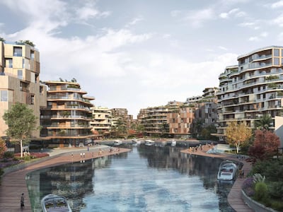 The development includes modern residential buildings offering a range of apartment sizes. Photo: Reportage Properties