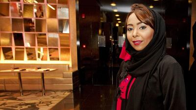 Ebtisam Abdulaziz, is one of six Emirati artists whose work is to go on display at a biennial exhibition on Saadiyat Island. Sarah Dea/ The National