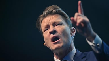 Reform UK's deputy leader and spokesman on finance and foreign affairs, Richard Tice. AFP