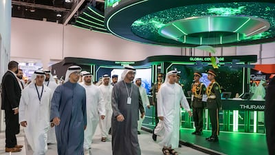 The President visited Idex on Tuesday