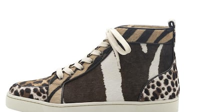 Rantus Orlato Flat Pony Version Testa. Courtesy Christian Louboutin