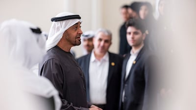 President Sheikh Mohamed has directed the launch of the award built around the pillars of impact, sustainability and inspiration. Photo: Mohamed bin Zayed / X