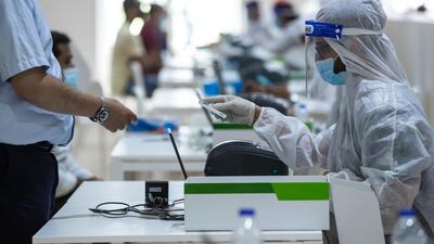 There is a huge demand for vaccinations and PCRs after restrictions were introduced in Abu Dhabi for those who have not been recently tested for Covid-19.