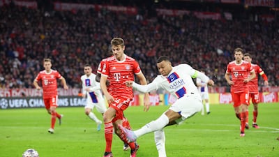 Josip Stanisic 7: Croatian full-back shown a clean pair heels by Mbappe on a couple of occasions but most defenders struggle with his pace and was generally sound at back for Bayern. Getty