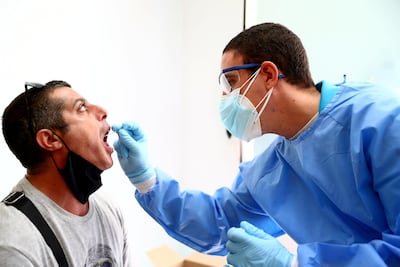 Travellers transiting to a destination where a PCR test is taken on arrival cannot book the Dubai Connect service, but may be given lounge access or a reservation at Dubai International Hotel inside the airport. Reuters