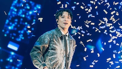 Filipino singer and songwriter TJ Monterde performed at Dubai's Coca-Cola Arena in July. Photo: Cornerstone