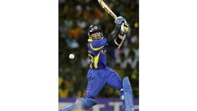 Tillakaratne Dilshan is the highest run-scorer in this World Cup so far but he does not have much support down the order. Andres Leighton / AP Photo