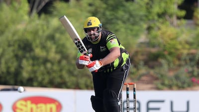 Dubai Pulse batsman Adnaan Khan.