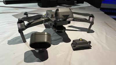 Mavic Enterprise joined Sharjah Police in 2019 and in 2020 helped save the lives of three people who were trapped in a tower after a fire broke out in the building.