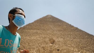 The Great Pyramids of Giza reopened for tourists on July 1 after a four-month closure to contain the spread of Covid-19. Reuters