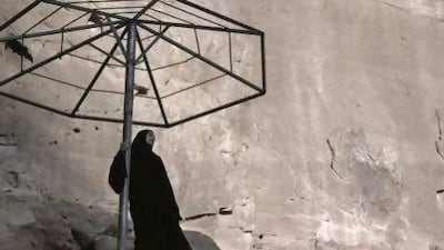 Printmaker Raisa Almansoori hails from Abu Dhabi and was one of two UAE artists chosen to travel to Saudi Arabia.