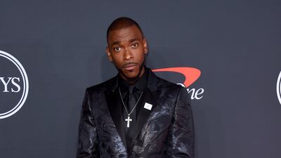 Actor Jay Pharoah arrives. AP