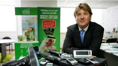 Dominc Gothard, the chief executive of The Green Foundation, says he earns 25 per cent from the items they trade.