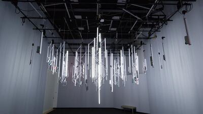 Phillip Stearns, A Chandelier for One of Many Possible Ends, 2015. Courtesy Phillip Stearns